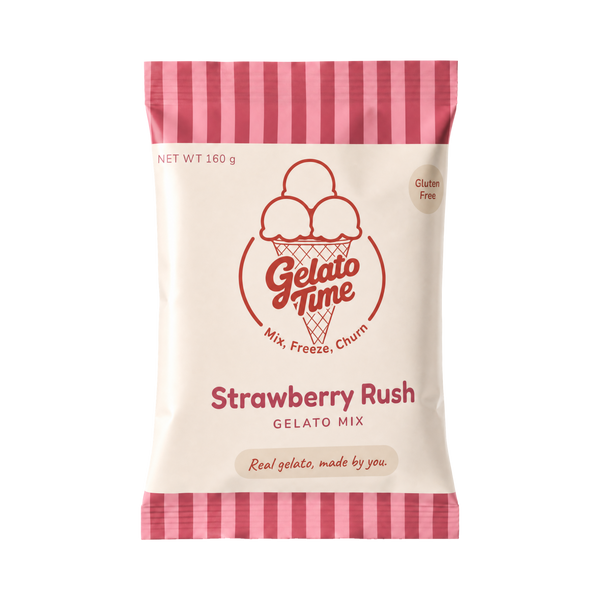 Strawberry Rush sorbet mix sachet