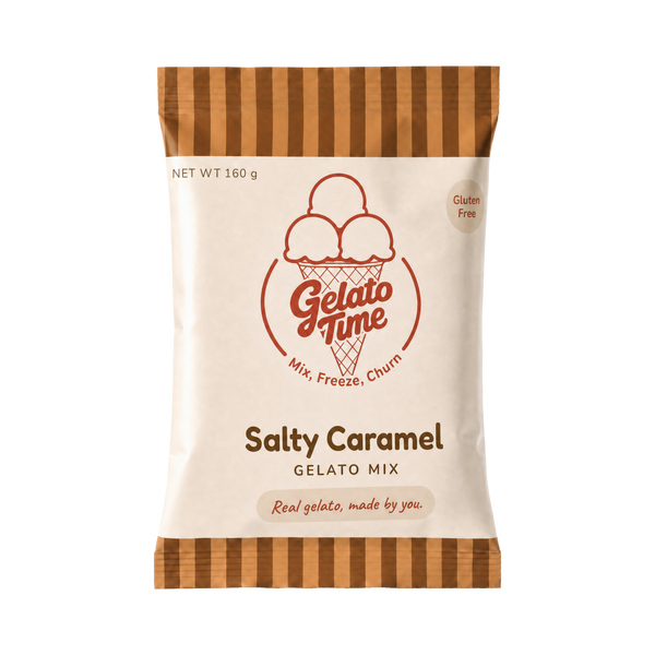 Salty Caramel Gelato Mix sachet